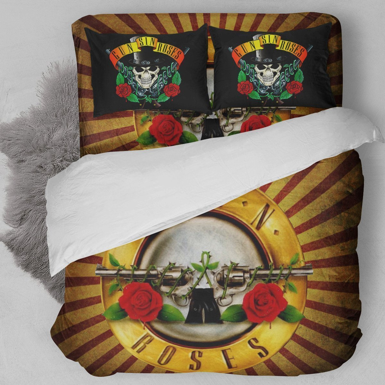 Guns N’ Roses Limited Edition Bedding Set Guns N’ Roses Limited Edition Bedding Set
