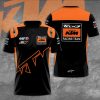 KTM Motorcycles Black T-Shirt V1