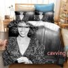Whitney Houston Grey Bedding Set