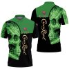 Crown Royal Skull Green Polo Shirt