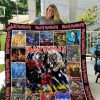 Iron Maiden Quilt Blanket V4