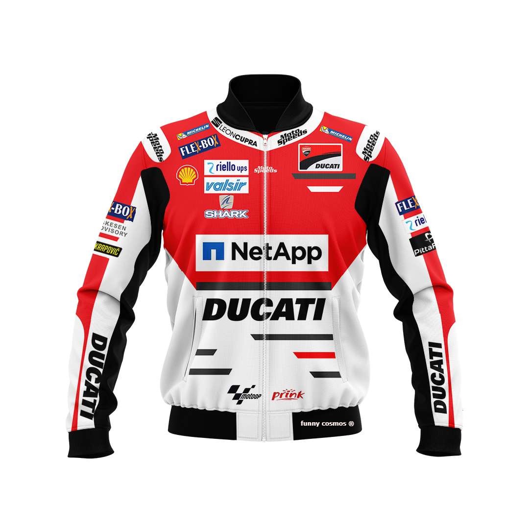 Ducati Team Racing Bomber Jacket V2 Ducati Team Racing Bomber Jacket V2