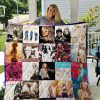 Britney Spears Singer Quilt Blanket