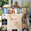 Britney Spears Albums Cover Poster Quilt Blanket V2