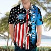 Bud Light US Flag Hawaiian Shirt
