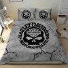 Harley-Davidson Logo Broken Wall Bedding Set