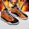 Harley-Davidson Orange Black Air Jordan 13 Shoes