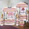 Crown Royal My Blood Type Is Crown Ugly Christmas Sweater