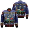 Grateful Dead Jerry Garcia Ugly Christmas Bomber Jacket