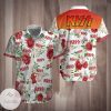 Kiss Tropical Flower Hawaiian Shirt