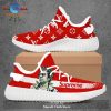 Jay-Z Red LV Supreme Yeezy Boost Sneakers