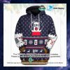 Miller Lite Snow Xmas Pullover Hoodie