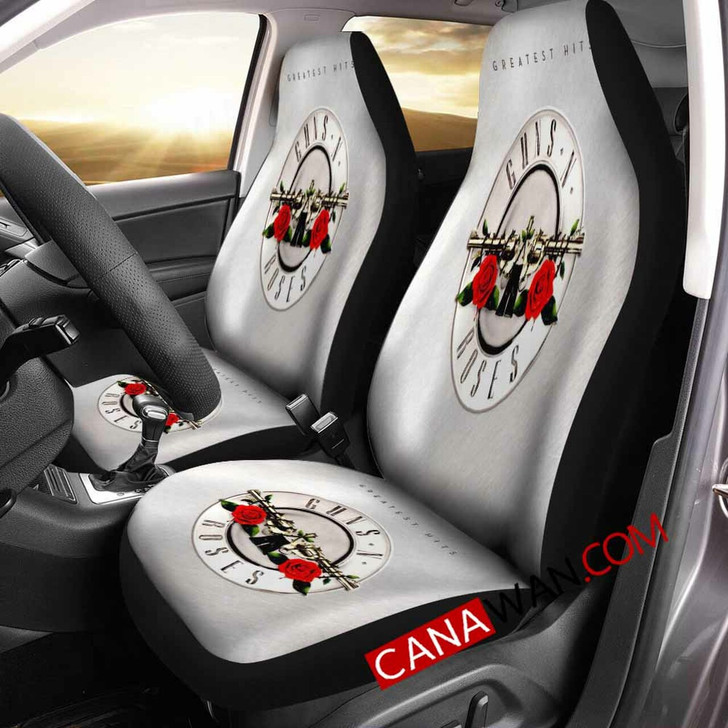 Guns N’ Roses White Car Seat Covers Guns N’ Roses White Car Seat Covers