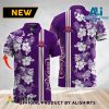 Crown Royal Custom Name Tropical Hibiscus Polo Shirt