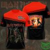 Iron Maiden Red Black T-Shirt