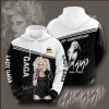 Lady Gaga Black White Pullover Hoodie