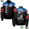 BMW Motorrad Death Skull Custom Name Bomber Jacket