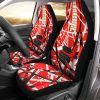 Van Halen Red Car Seat Covers V2