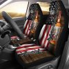 Wild Turkey Flag Car Seat Covers