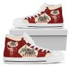 Wild Turkey Red High Top Shoes