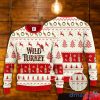 Wild Turkey Santa Hat Ugly Christmas Sweater