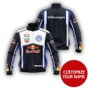 Volkswagen Custom Name Red Bull Bomber Jacket