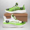 Jeep Green White Reze Sneakers
