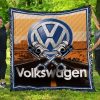 Volkswagen Logo Quilt Blanket