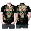 Jameson Irish Whiskey Skull Polo Shirt