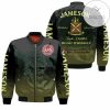 Jameson Irish Whiskey Triple Distilled Logo Bomber Jacket