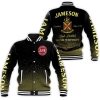 Jameson Irish Whiskey Triple Distilled Logo Baseball Jacket