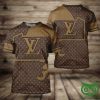 Louis Vuitton Dark And Light Brown T-Shirt