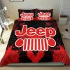 Jeep Red Bedding Set