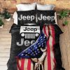 Jeep American Flag Bedding Set