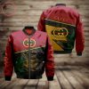 Gucci Logo Italy Red Bomber Jacket