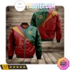 Gucci Logo Mix Color Red Green And Yellow Bomber Jacket
