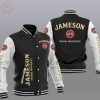Jameson Irish Whiskey Black White Baseball Jacket