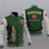 Jameson Irish Whiskey Green White Baseball Jacket