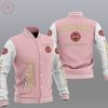 Jameson Irish Whiskey Pink White Baseball Jacket