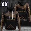 Louis Vuitton Black Brown Pullover Hoodie
