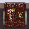 Louis Vuitton The Nightmare Before Chrismas Bedding Set