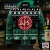 Jameson Irish Whiskey Logo Ugly Christmas Bomber Jacket