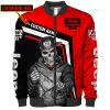 Jeep Custom Name Hip Hop Skeleton Bomber Jacket