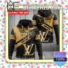 Louis Vuitton Custom Name American Flag Zip Up Hoodie
