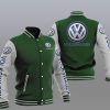Volkswagen Green White Baseball Jacket