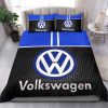 Volkswagen Blue Black Bedding Set