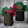 Gucci Green Red Black Baseball Jersey