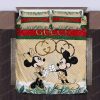 Gucci Couple Disney Mickey Christmas Bedding Set