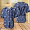 Louis Vuitton Blue Baseball Jersey
