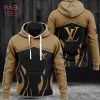 Louis Vuitton Light Brown And Black Pullover Hoodie